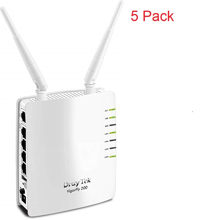 DrayTek VigorFly 200 Wireless Access Point Broadband Router (5 Pack)